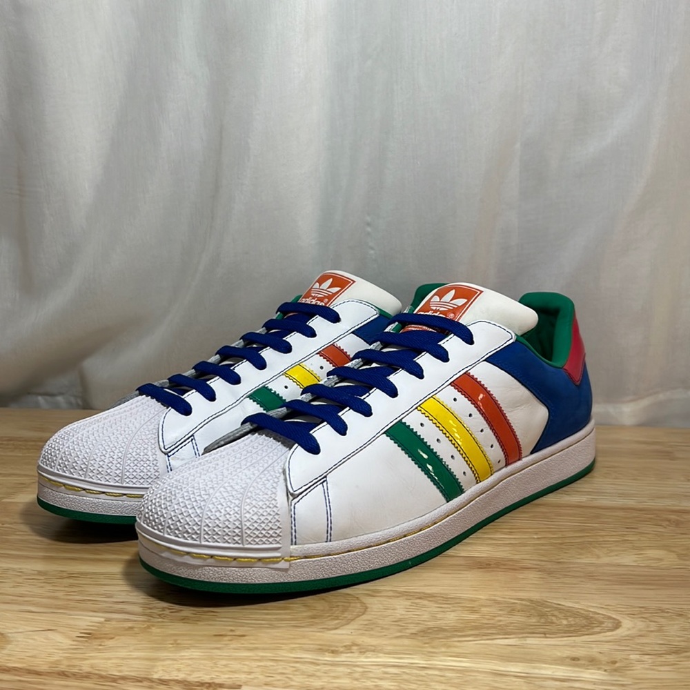 Adidas shell toes Superstar II Leather Sneakers